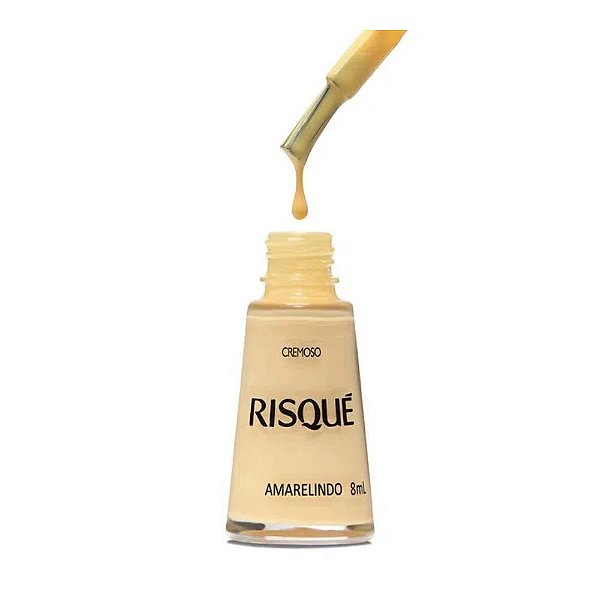 Risqué Esmalte Cremoso Amarelindo 8ml