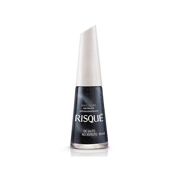 Risqué Esmalte Metálico 8ml - De Salto No Asfalto