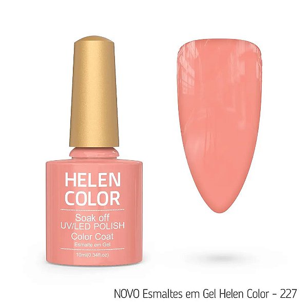 Esmalte Em Gel Helen color 227 rose