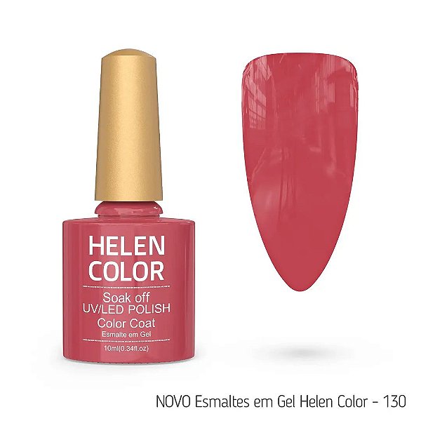 Esmalte Em Gel Helen color 130 rosa escuro