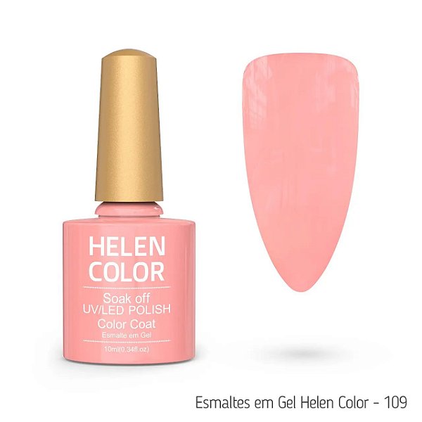 Esmalte Em Gel Helen color 109 rose