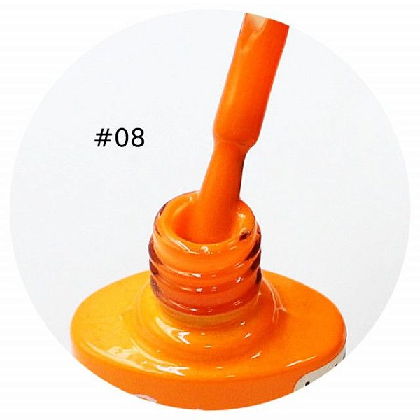 Esmalte Em Gel Sioux 08 d laranja