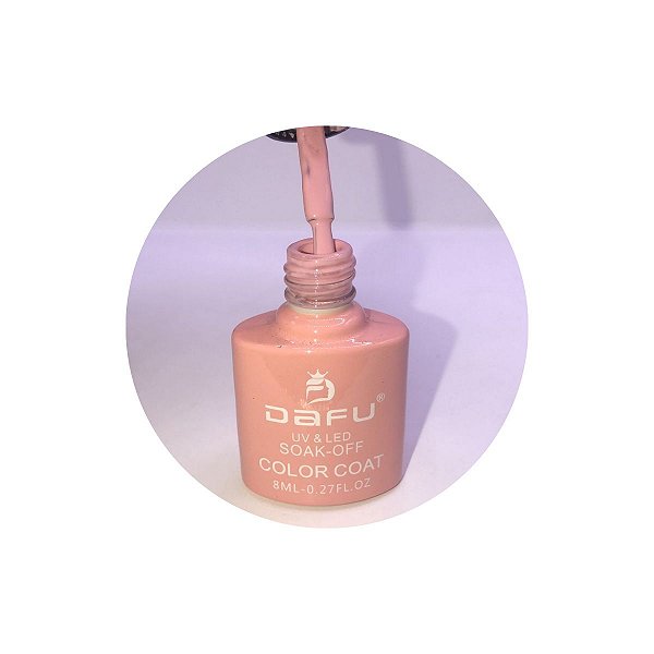 esmalte em gel dafu nude 006