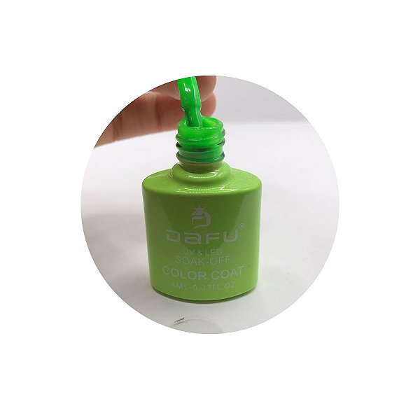 esmalte em gel dafu verde 005