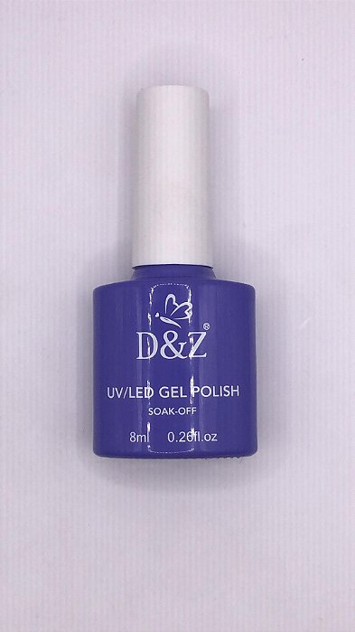 esmalte em gel D&Z 502 Azul Escuro