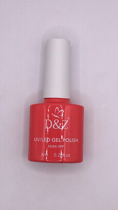 esmalte em gel D&Z 533 Vermelho