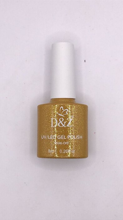 esmalte em gel D&Z 539 dourado