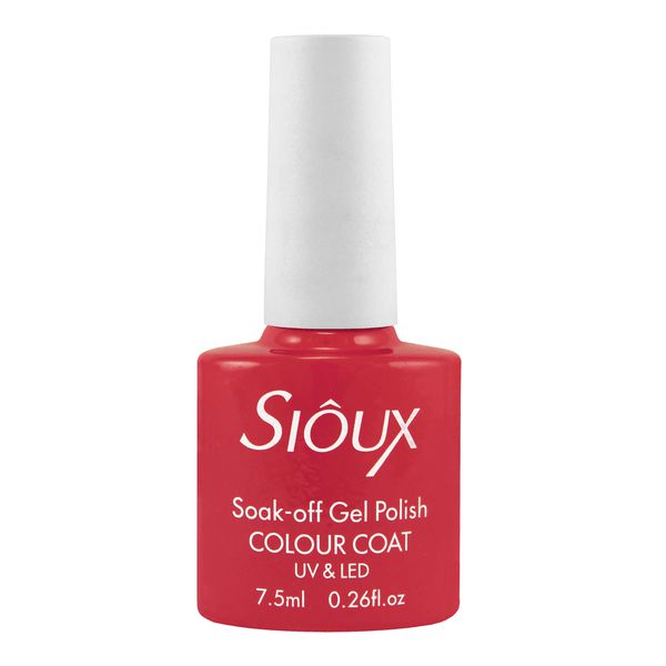 Esmaltes sioux uv/led gel red