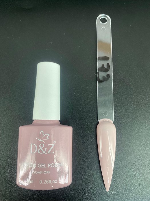 Esmalte Em Gel D&Z uv/gel 044 Rosinha Nude