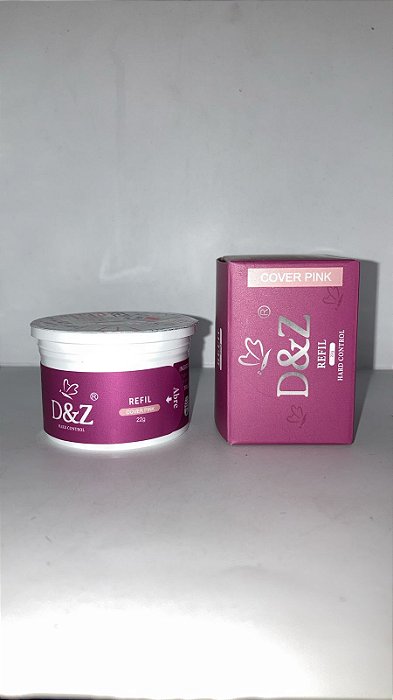 Gel Hard Control 22g Refil D&Z Capsulas Cover Pink
