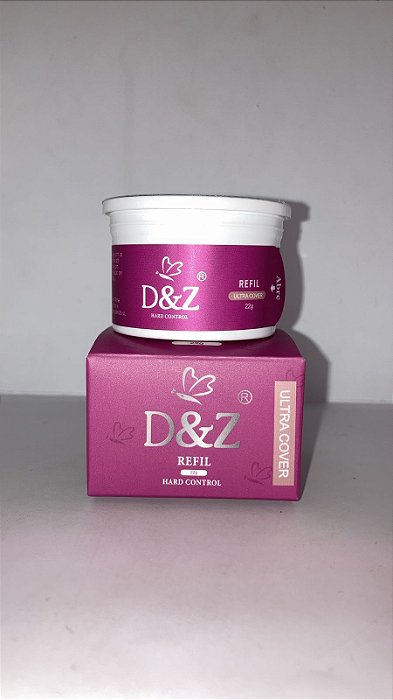 Gel Hard Control 22g Refil D&Z Capsulas Ultra Cover