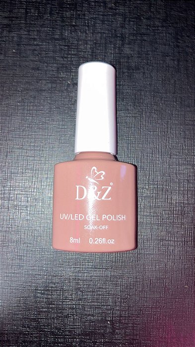 Esmalte Em Gel D&Z uv/gel 017 Nude Marrom