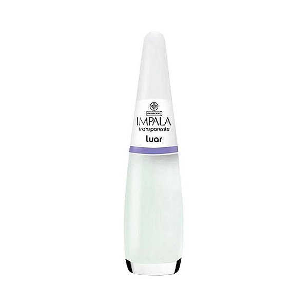 esmalte impala luar trasnparente branco