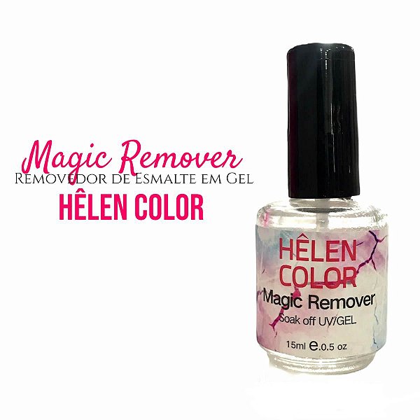 Removedor de Esmalte em Gel Magic Remover Helen Color 15ml