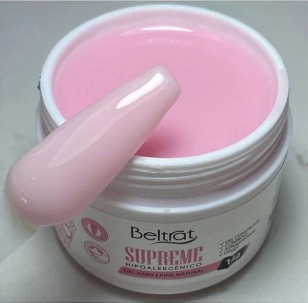 GEL HARD SUPREME PINK NATURAL BELTRAT 1X24G