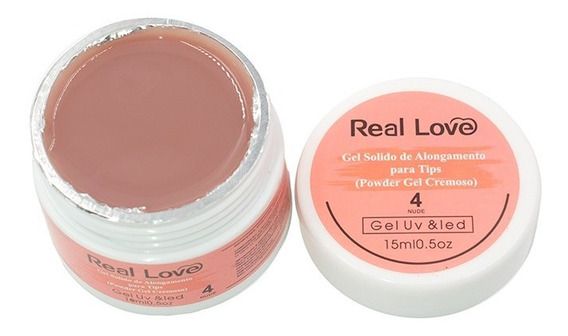 gel de unha real love sólido para tips nude 4