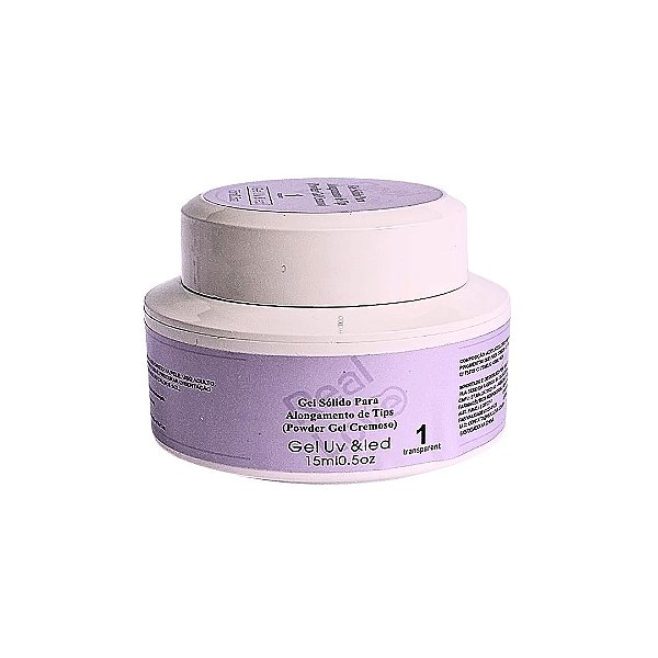 Gel Unha Real Love Cremoso Transparente 1 15ml Sculping Gel