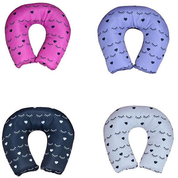 ALMOFADAS DE CILIOS DE PESCOÇO LAVAVEL