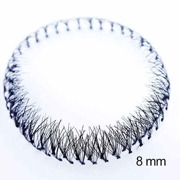 cilios fio a fio tufos volume 12mm volume russo e fio a fio