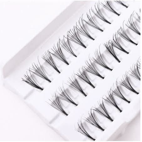 Cilios Postiços  Real LoveTufos com nó 14mm