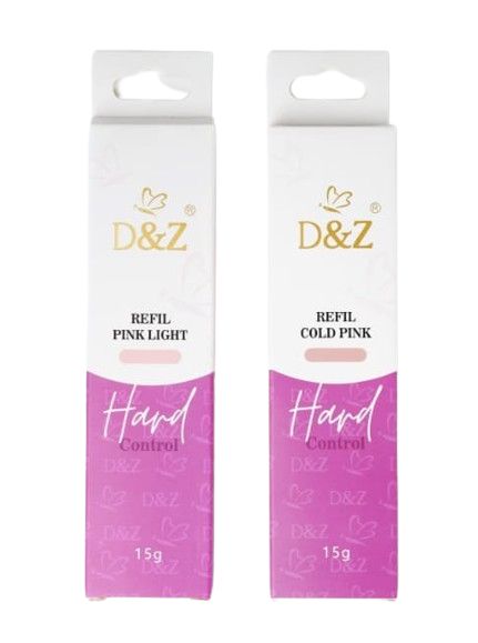 Gel Refil Control Hard D&Z 15g Cover Nude