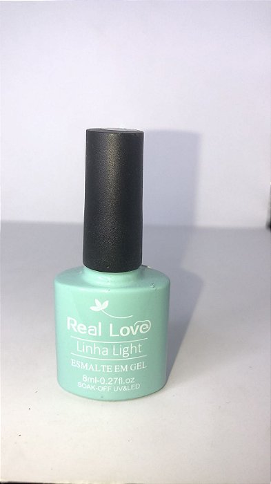 Esmalte em Gel Real Love Linha Light p055 verde clarinho