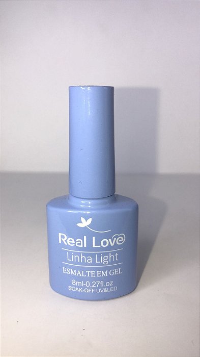 Esmalte em Gel Real Love Linha Light p112 lilás claro