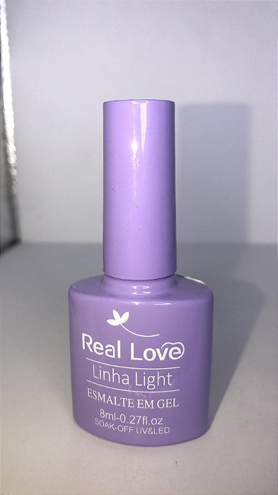Esmalte em Gel Real Love Linha Light p104 lilas 1