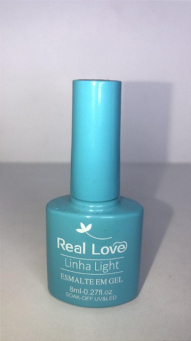 Esmalte em Gel Real Love Linha Light p109 azul céu