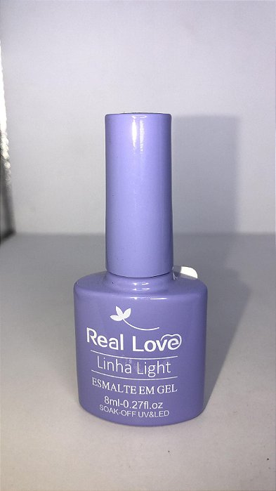 Esmalte em Gel Real Love Linha Light p106 lilas