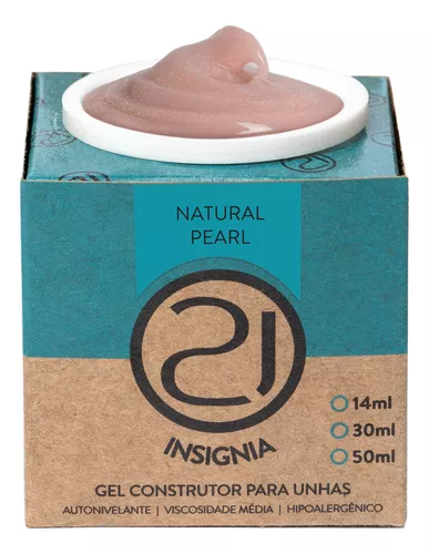 Gel Construtor Insignia Natural Pearl Ecoline 34g nails 21