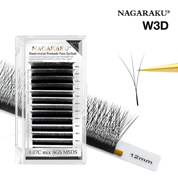 CILIOS NAGARAKU 0.07d MIX W 3D 8-14mm
