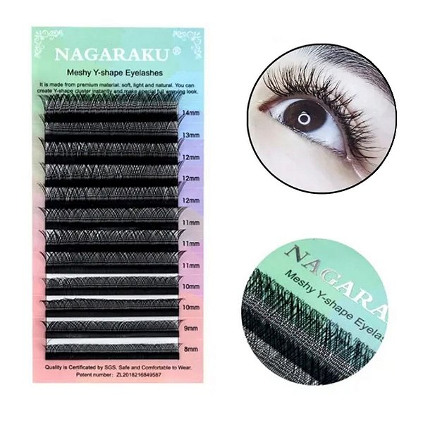 CILIOS NAGARAKU 0.07d 14mm fio a fio em y