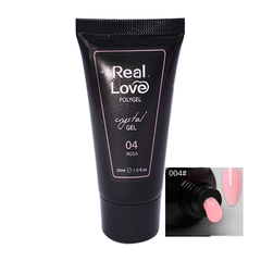 polygel real love powder gel pink 04 30ml rosa glitter