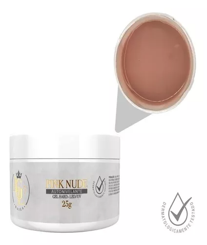 Gel Pink Nude Hard Agl Nails Unhas Manicure Unha De Gel Nail
