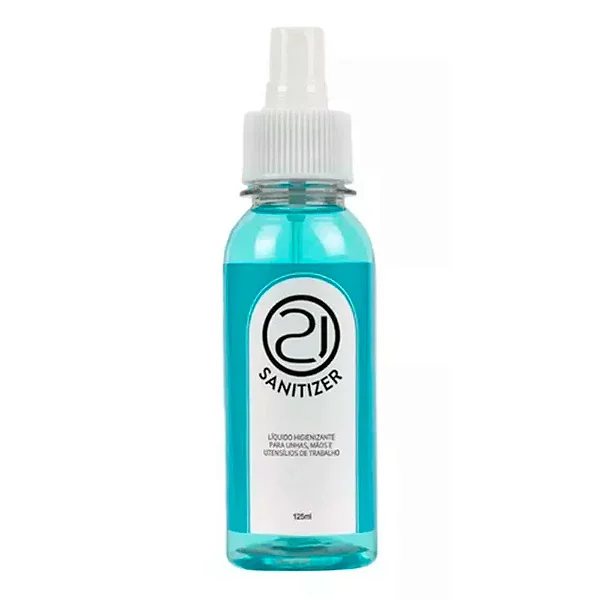 Sanitizer Menta - Higienizador 125ml nails 21
