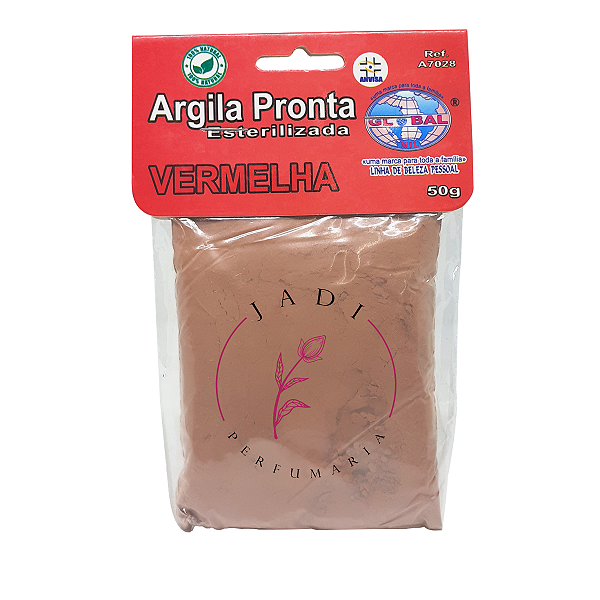 Argila Vermelha 50g (Sachê) Global