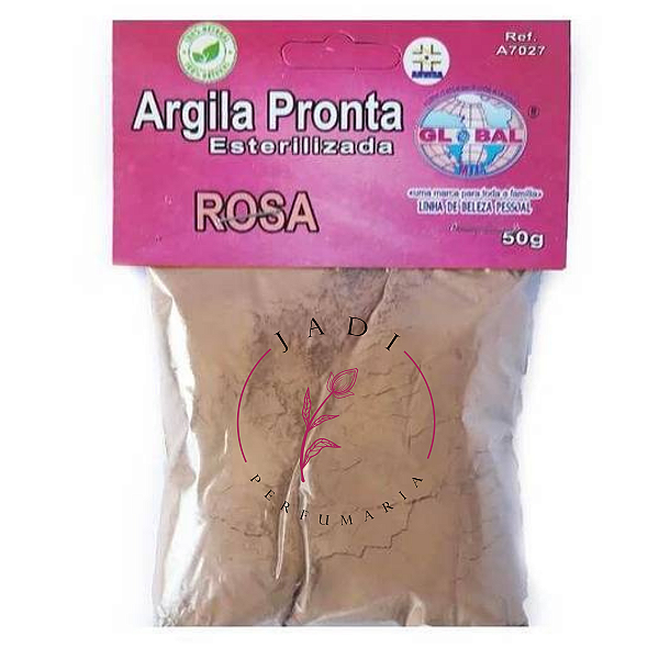 Argila Rosa 50g (Sachê) Global