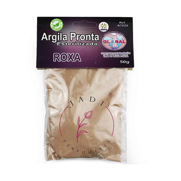 Argila Roxa 50g (Sachê) Global