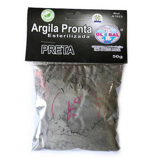 Argila Preta 50g (Sachê) Global