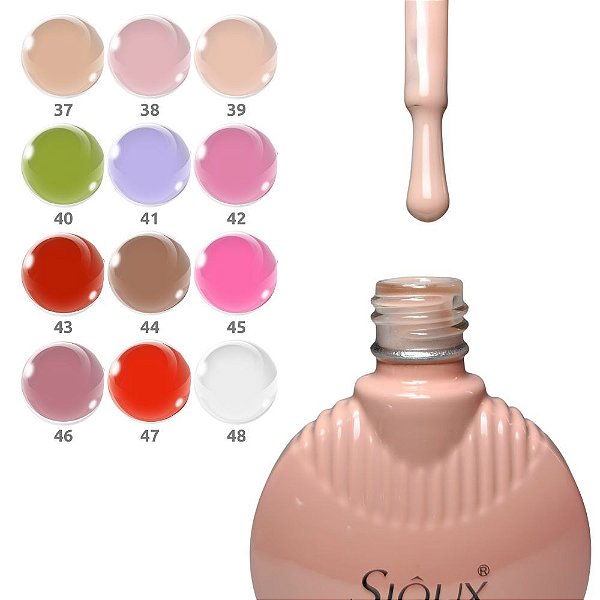 Esmalte em Gel Uv Led Gel Polish 12ml Sioux 37 areia