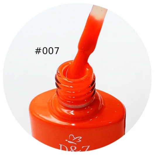 Esmalte Em Gel D&Z uv/gel A-7 laranja
