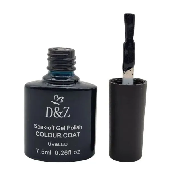 esmalte em gel D&Z 512 preto