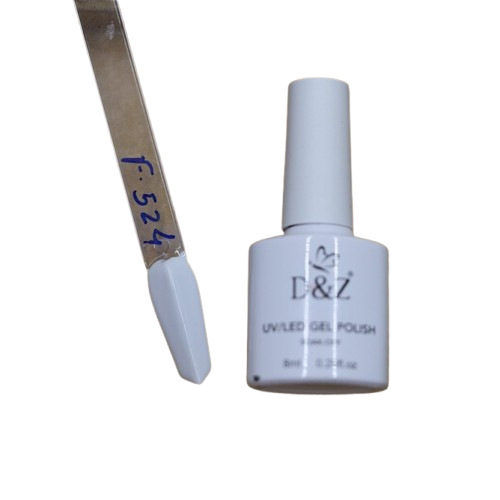 esmalte em gel D&Z 524 branco