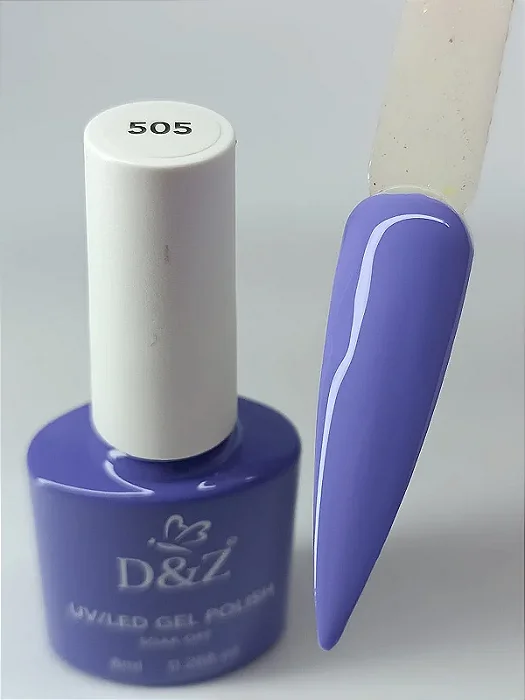 esmalte em gel D&Z 505 roxo