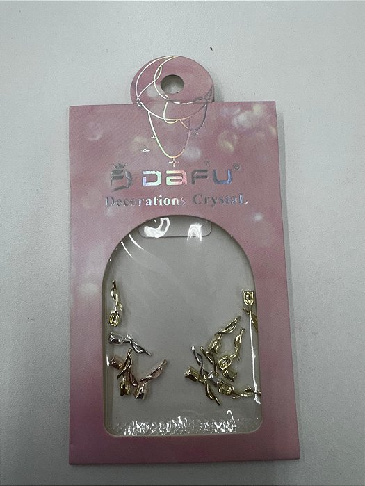 Decoração de Flor Auto Relevo Dafu