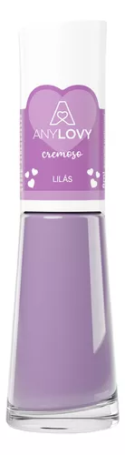 Esmalte anylovy cremoso lilas 8ml