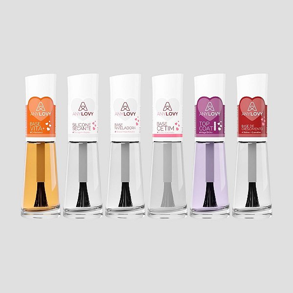Esmalte anylovy cremoso base de crescimento 8ml