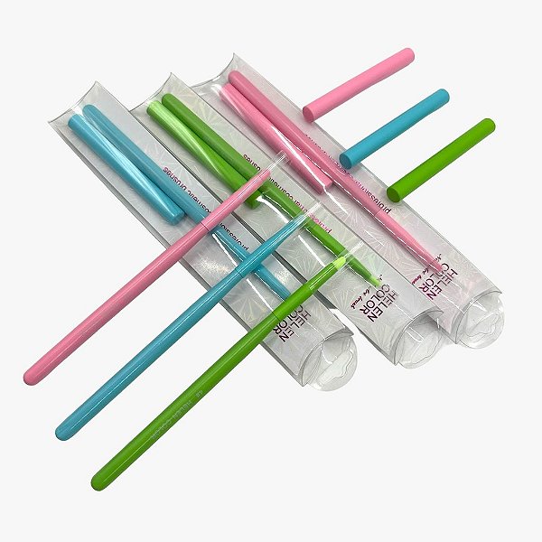 Pincel Lingua de Gato Helen Color com Tampa 6#