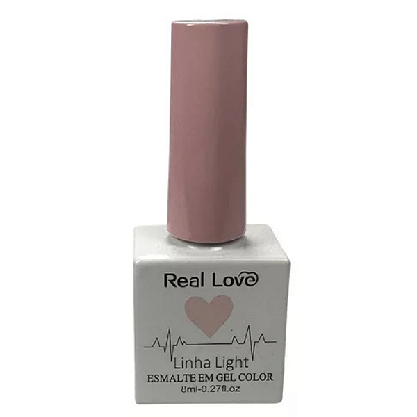 Esmalte Em Gel Color Light Real Love 131 RosaClaro